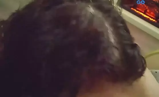 Eyeglasses Wife Blows Cock with Passion