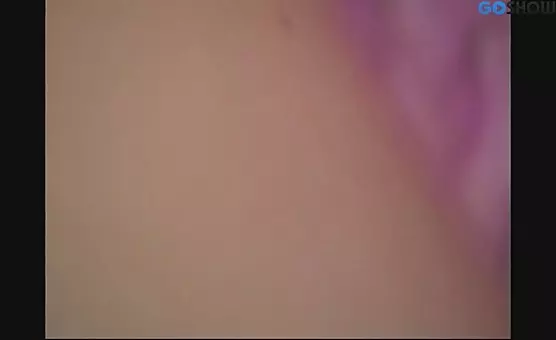 Blonde Takes Off Her Stockings and Spreads Her Wet Cunt